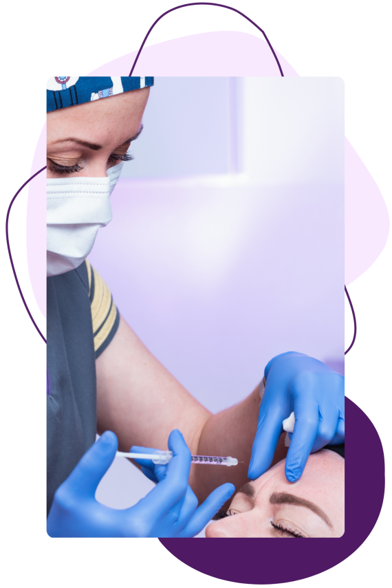 Anti-Wrinkle Injection Areas